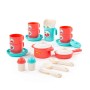 Набор детской посуды "Хозяюшка" на 6 персон (V3) (38 элементов) (в сеточке)