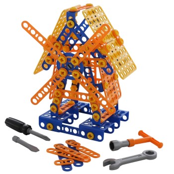 Конструктор "Изобретатель" - "Мельница №2" (195 элементов) (в пакете)