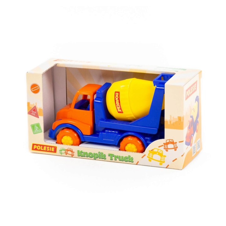 "Кнопик", автомобиль-бетоновоз (в коробке)