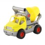 "КонсТрак", автомобиль-бетоновоз (жёлтый) (в сеточке)