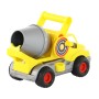 "КонсТрак", автомобиль-бетоновоз (жёлтый) (в сеточке)