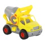 "КонсТрак", автомобиль-бетоновоз (жёлтый) (в сеточке)