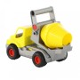 "КонсТрак", автомобиль-бетоновоз (жёлтый) (в сеточке)