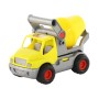 "КонсТрак", автомобиль-бетоновоз (жёлтый) (в коробке)