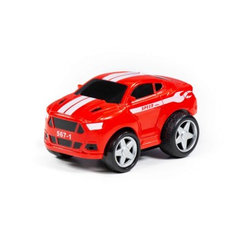 "Крутой Вираж", автомобиль гоночный №1 инерционный (в коробке)