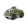 Автомобиль-джип военный "Легионер-мини" с 1-м пулемётом (в сеточке)