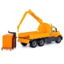 "Майк", автомобиль-кран с манипулятором+конструктор "Супер-Микс" - 30 элементов на поддоне (в лотке)