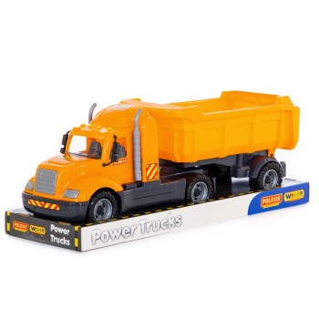 "Майк", автомобиль-самосвал с полуприцепом (в лотке)