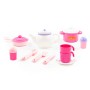Набор детской посуды "Настенька" на 2 персоны (18 элементов) (в сеточке)