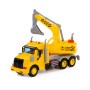 "Профи", автомобиль-экскаватор инерционный (со светом и звуком) (жёлтый) (в коробке)