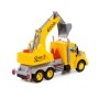 "Профи", автомобиль-экскаватор инерционный (со светом и звуком) (жёлтый) (в коробке)