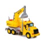 "Профи", автомобиль-экскаватор инерционный (со светом и звуком) (жёлтый) (в коробке)