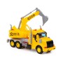 "Профи", автомобиль-экскаватор инерционный (со светом и звуком) (жёлтый) (в коробке)
