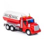 "Профи", автомобиль с цистерной инерционный ( со светом и звуком) (красный) (в коробке)