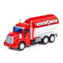 "Профи", автомобиль с цистерной инерционный ( со светом и звуком) (красный) (в коробке)