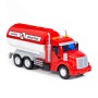 "Профи", автомобиль с цистерной инерционный ( со светом и звуком) (красный) (в коробке)