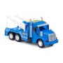 "Профи", автомобиль-эвакуатор инерционный (со светом и звуком) (синий) (в коробке)