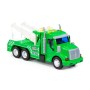 "Профи", автомобиль-эвакуатор инерционный (со светом и звуком) (зелёный) (в коробке)