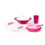 Набор детской посуды "Ретро" (9 элементов) (в сеточке)