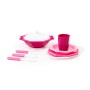 Набор детской посуды "Ретро" (9 элементов) (в сеточке)