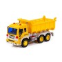 "Сити", автомобиль-самосвал инерционный (со светом и звуком) (жёлтый) (в коробке)