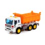 "Сити", автомобиль-самосвал инерционный (со светом и звуком) (оранжевый) (в коробке)