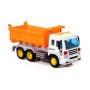 "Сити", автомобиль-самосвал инерционный (со светом и звуком) (оранжевый) (в коробке)