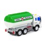"Сити", автомобиль с цистерной инерционный (со светом и звуком) (зелёный) (в коробке)