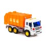 "Сити", автомобиль коммунальный инерционный (со светом и звуком) (оранжевый) (в коробке)