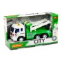 "Сити", автомобиль-эвакуатор инерционный (со светом и звуком) (зелёный) (в коробке)