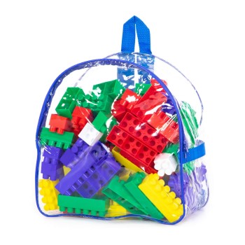 Конструктор "Гигант" (100 элементов) (в рюкзаке)