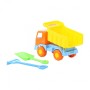 Набор №303: "Тёма", автомобиль-самосвал + лопатка малая №3, грабельки малые №3