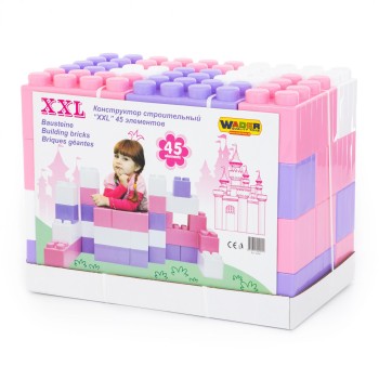 Конструктор строительный "XXL", 45 элементов (v2)