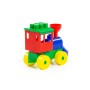 Конструктор "Юный путешественник" - Паровоз (9 элементов) (в пакете)