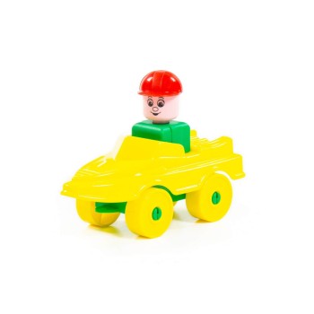 Конструктор "Юный путешественник" - Лодка (9 элементов) (в пакете)