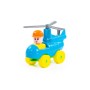 Конструктор "Юный путешественник" - Вертолёт (11 элементов) (в пакете)