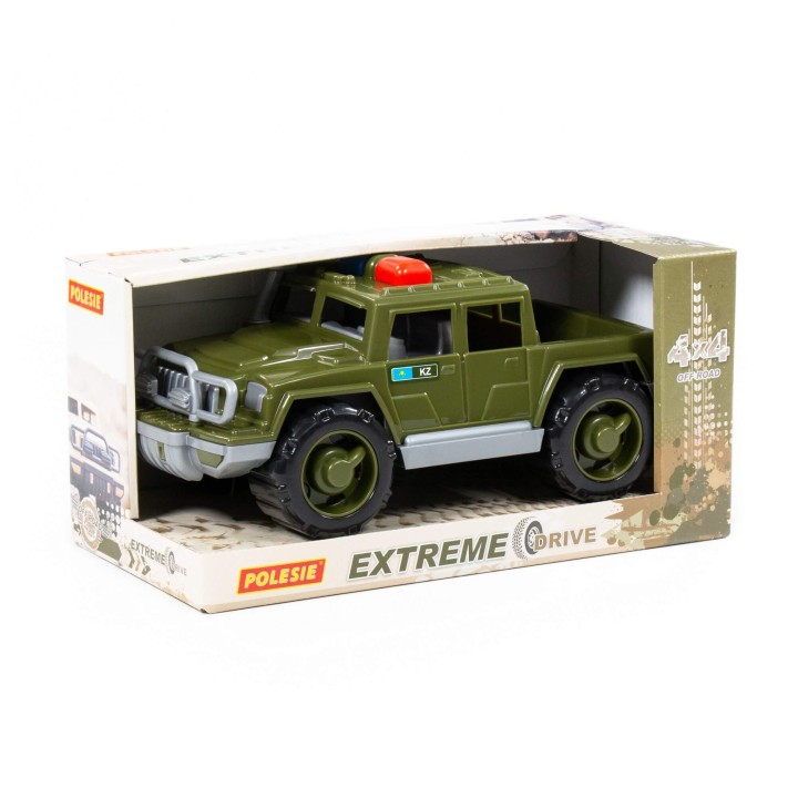Автомобиль-пикап военный патрульный "Защитник" (KZ) (в коробке)