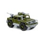 Автомобиль-пикап военный "Защитник" с 2-мя пулемётами (в коробке)
