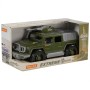 Автомобиль-джип военный "Защитник" №1 с 1-м пулемётом (в коробке)