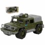 Автомобиль-джип военный "Защитник" №1 с 1-м пулемётом (в коробке)