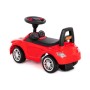 Каталка-автомобиль "SuperCar" №1 со звуковым сигналом (красная)