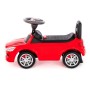 Каталка-автомобиль "SuperCar" №4 со звуковым сигналом (красная)