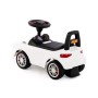 Каталка-автомобиль "SuperCar" №6 со звуковым сигналом (белая)