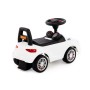 Каталка-автомобиль "SuperCar" №6 со звуковым сигналом (белая)