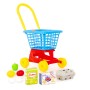 Тележка "Supermarket" №1 + набор продуктов №2 (в сеточке)