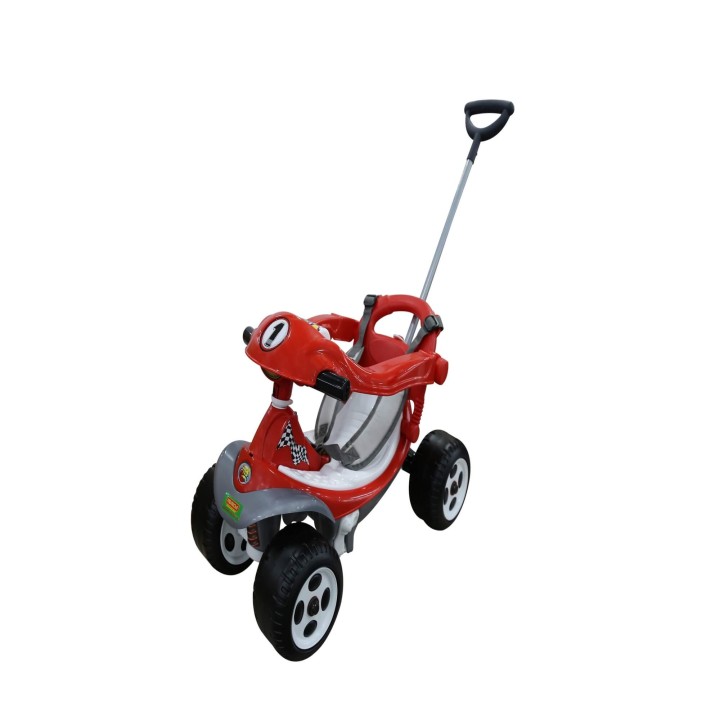 Каталка "Трансформер" с игровой панелью, ручкой и ремешком