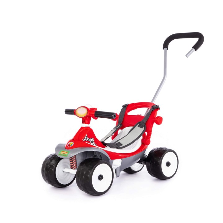 Каталка "Трансформер №2" с ручкой и ремешком