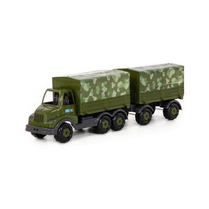 "Муромец", автомобиль бортовой тентовый военный с прицепом (KZ)