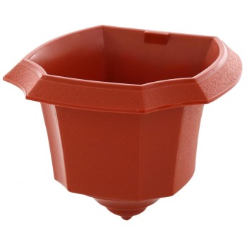 Горшок цветочный настенный "Ника" h=130 мм - 4 л