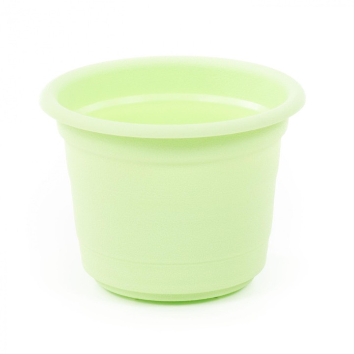 Горшок цветочный "Ксения" №4 - 1,25 л (бледно-зелёный)